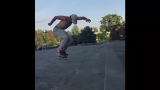 Tenkach Oleh 2017 skateboarding profile (Uzhgorod, Ukraine) + leftovers