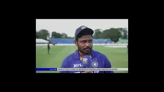 Sanju Samson Speaking Malayalam with Ajay Jadeja - IND VS IRE (2nd T20)