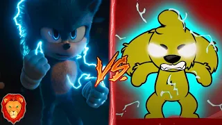 SONIC VS TEN TEN MIKECRACK | MIKECRACK TEN TEN VS SONIC LA PELICULA LEON PICARON