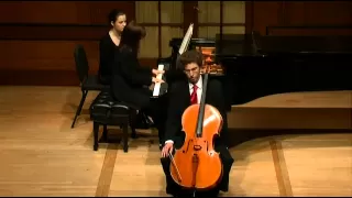 Oliver Aldort, Lalo Cello Concerto, Curtis - Field Concert Hall