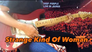 Strange Kind Of Woman - Made In Japan - Deep Purple - guitar cover - 弾いてみた　#136