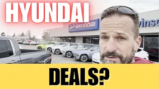 Hyundai Deals March 2024. Car Market improves. Tucson, Sonata, Elantra, Kona, Santa Cruz...