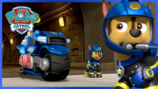 ¡Los mejores momentos de Chase de los Moto Pups y mucho más! - Compilación de PAW Patrol Español