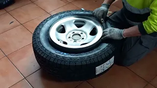 Truco para talonar rueda de coche fácilmente