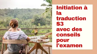 Initiation à la traduction S3: les procédés stylistiques de la traduction