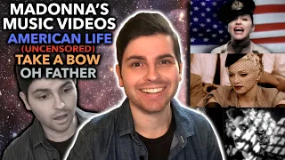 Reacting to Madonna's Music Videos 2 | American Life, Take a Bow, & Oh Father | REACTION + ANALYSIS