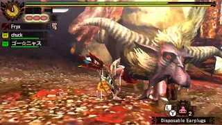 MH4U/MH4G on Citra Android | Advanced: Bad Hair Rajang (Insect Glaive)