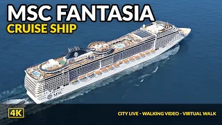 Cruise ship MSC FANTASIA. Genova, Marseille, Palma de Mallorca, Ibiza, Neapol, Florence