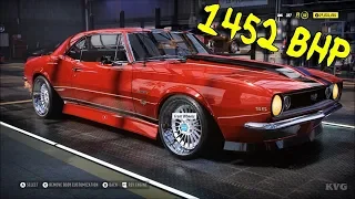 Need for Speed Heat - 1452 BHP Chevrolet Camaro SS 1967 - Tuning & Customization Car HD