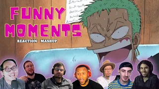 A quick laugh part 1 - One piece - Funny moments - Reaction Mashup