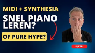 Snel Pianoliedjes leren met Synthesia en Midi-files #synthesiapiano #midipiano #pianolerenspelen