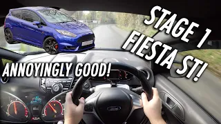 2015 STAGE 1 FORD FIESTA ST DRIVING POV/REVIEW