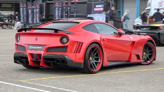 Ferrari F12 N Largo-S - LOUD Cold Engine Start-Ups And Engine Sounds!