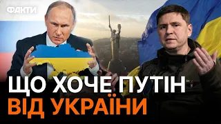 РФ прийшла не за ТЕРИТОРІЯМИ… ПОДОЛЯК про ІСТИННІ мотиви Путіна щодо УКРАЇНИ