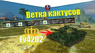 ВЕТКА FV4202 АКТУАЛЬНА ДЛЯ ПРОКАЧКИ? ОБЗОР ВСЕХ ТАНКОВ ВЕТКИ WOT BLITZ