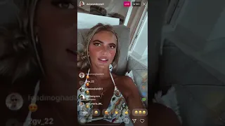 Daisey O’Donnell Q&A And Takes Holiday Away From Tom Zanetti After Breakup. Instagram Live (31/8/20)