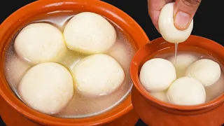 सिर्फ दूध और चीनी से 100% बाजार जैसे रसगुल्ला | Rasgulla Recipe | Chena Rasgulla |  | KabitasKitchen