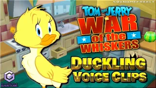 All Duckling Voice Clips • Tom and Jerry in War of the Whiskers • All Voice Lines • 2002