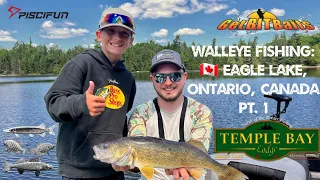 Walleye Fishing:  Eagle Lake, Ontario, Canada 🇨🇦 Pt. 1