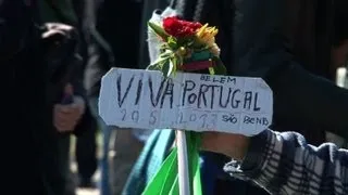 Portugal: manifestation contre la troïka et l'austérité