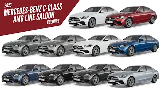 2023 Mercedes-Benz C-Class AMG Line Saloon - All Color Options - Images | AUTOBICS