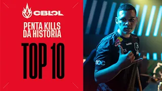 Top 10 Penta Kills do CBLOL | CBLOL 2022 - 2ª Etapa