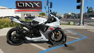 2015 Suzuki GSXR600 / Walk Around / Start Up / Sound Clip