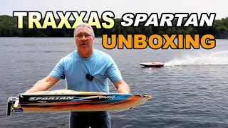 RC Boat - Traxxas Spartan unboxing and test - 6s POWER