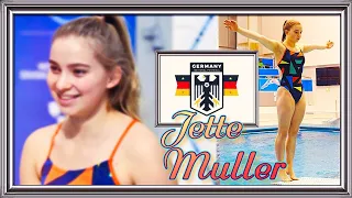 Jette Muller (a Very Beautiful German Diver): Personal Best Results, Latest Results, Pictures