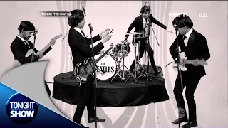 Saat manggung, G-Pluck Beatles Band gunakan gitar yang sama dengan The Beatles