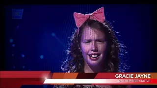 VOTV Representative Gracie Jayne On Junior Eurovision | Full Audition 2018