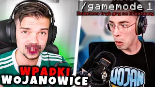 NAJWIĘKSZE WPADKI na WOJANOWICACH! (Gamemode 1, Siekiera Hackera)