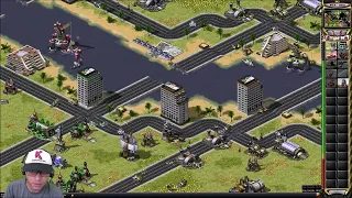 Red Alert 2 Near Ore Far map 4 vs 4 online multiplayer in CnCNet