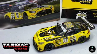 Mercedes AMG GT3 Mooneyes Indianapolis 8h 2021 by Tarmac Works | UNBOXING and REVIEW