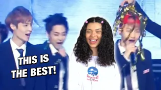 EXO 엑소 'Growl' Winner Encore Stage Mix | REACTION!!