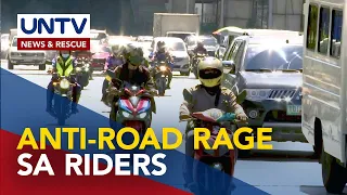 Anger management sa riders, iminungkahing isama sa courses sa MMDA motorcycle academy