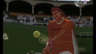 Virtua Tennis 4 Gameplay: Rafael Nadal VS Novak Djokovic
