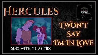 I Won't Say I'm In Love - Hercules (Muses's Parts Only - Karaoke)
