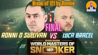 Ronnie O'Sullivan vs Luca brecel | FINAL | Riyadh Season |