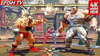 Zangief vs Abigail (Hardest AI) - Street Fighter V (PS5 4K 60FPS)