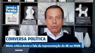 João Dória critica Aécio Neves e fala da representação do Nordeste na chapa do PSDB