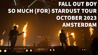 Fall Out Boy - So Much (for) Stardust tour 2023 Amsterdam [FULL CONCERT]