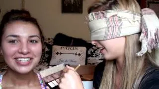 The Blindfolded Makeup Challenge (With Sam Part 1)