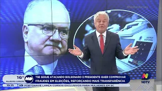 TSE segue atacando Bolsonaro; presidente quer comprovar fraudes em eleições