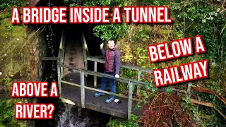 Discovering a Bridge Inside a Tunnel below a Railway & above a River - Why?