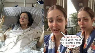 Malaika Arora Hospitalized in serious condition after tragic Car Accident & Breakup with Arjun Kapur