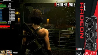 Resident Evil 3 High Settings VSR 8K | RX 6900 XT | Ryzen 7 5800X
