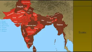 [Inaccurate] British India: Every Year