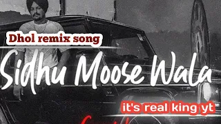 Sidhu moose Wala remix song (official audio)new Punjabi song song sidhu moosa wala song dhol remix