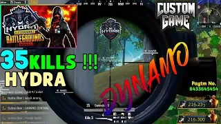 35 KILLS !! | DYNAMO | HYDRA TEAM | #25 RANKED PLAYER ASIA SERVER | HIGHLIGHTS !!!